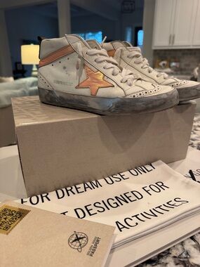 Golden Goose MIDSTARS Mids Size 36 Womens 6 * AUTHENTIC with BOX